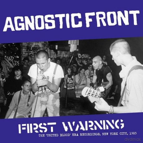Agnostic Front: The United Blood-Era Recordings. New York City. 1983 (White/Blue Splatter) [Winyl]