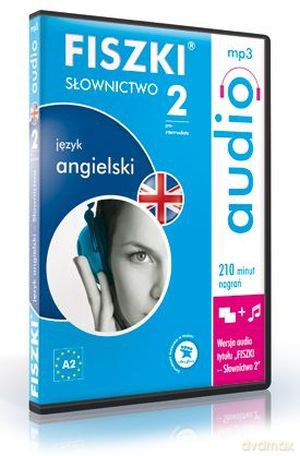 Język angielski. Słownictwo 2. Fiszki audio CD MP3 [KSIĄŻKA]