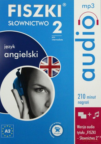 Język angielski. Słownictwo 2. Fiszki audio CD MP3 [KSIĄŻKA]
