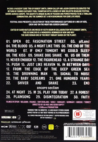 The Cure: Festival 2005 [DVD]