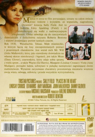 Miejsca w sercu [DVD]