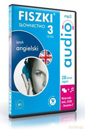 Język angielski. Słownictwo 3. Fiszki audio CD MP3 [KSIĄŻKA]
