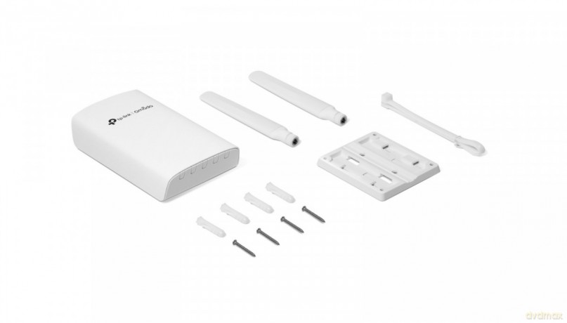 ER703WP-4G-Outdoor Zewnętrzna/wewnętrzna brama sieciowa Omada 4G+ Cat6, Wi-Fi 6 AX3000