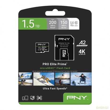 Karta pamięci microSDXC Elite Prime 1.5TB + adapter SD