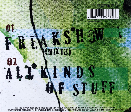 The Cure: Freakshow (Single) [CD]