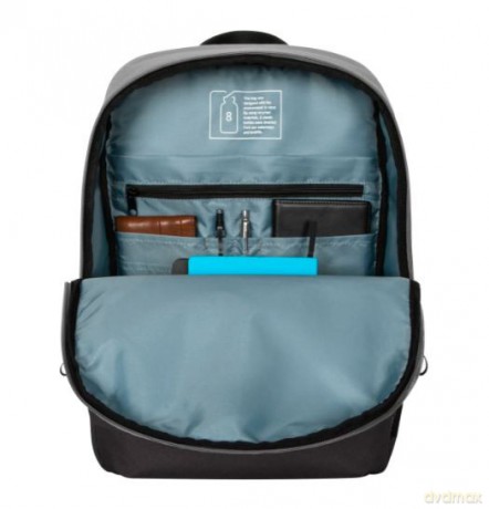 Plecak 16 cali Sagano EcoSmart Commuter czarno-zielony