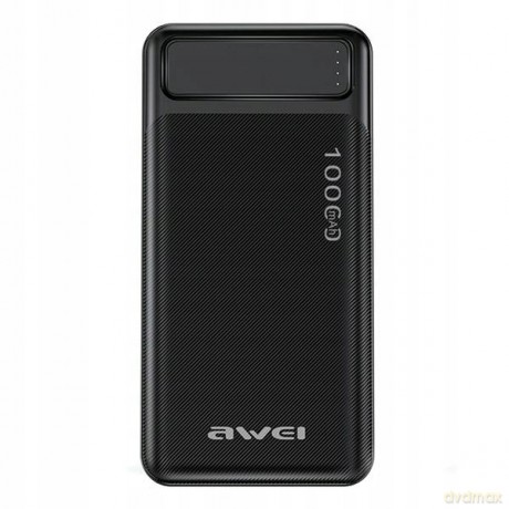 Powerbank 10000mAh P5K 2xUSB 2,1A Czarny