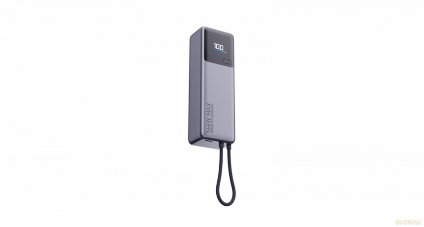 PowerBank 165W 10000mAh z wbudowanym kablem