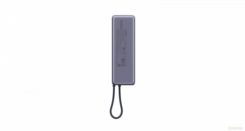 PowerBank 165W 10000mAh z wbudowanym kablem