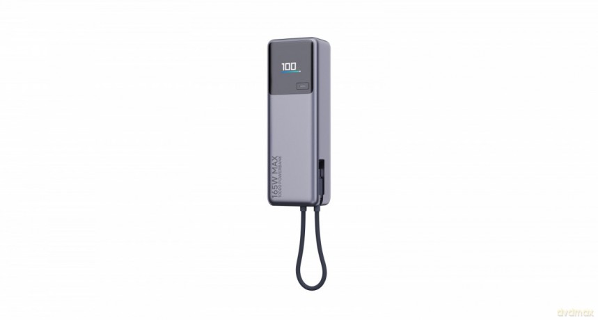 PowerBank 165W 10000mAh z wbudowanym kablem