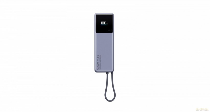 PowerBank 165W 10000mAh z wbudowanym kablem