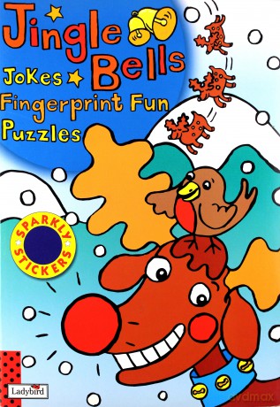 Jingle bells. Jokes, fingerprint fun, puzzles [KSIĄŻKA]