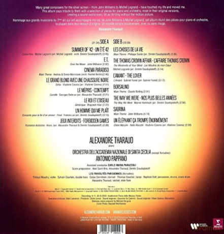 Alexandre Tharaud: Cinema Album [Winyl]