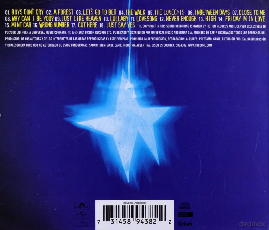 The Cure: Greatest Hits [CD]