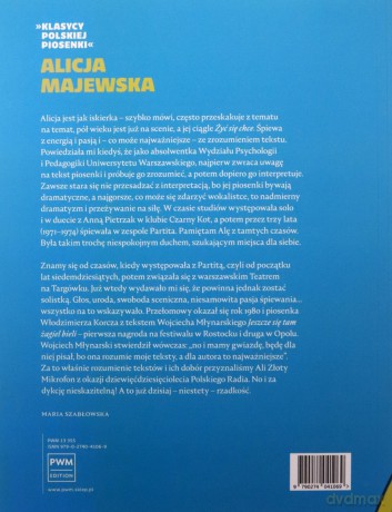 Alicja Majewska. Piosenki. na głos, fortepian... - Włodzimierz Korcz [KSIĄŻKA]