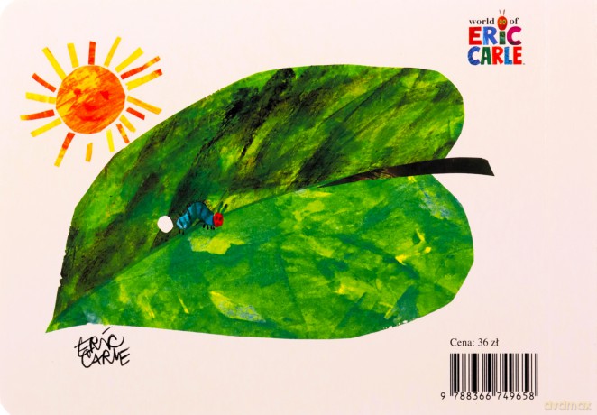 Bardzo głodna gąsienica - Eric Carle [KSIĄŻKA]