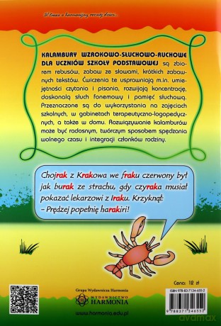 Kalambury wzrokowo-słuchowo-ruchowe dla uczniów szkoły podstawowej - Anna Szczepańska [KSIĄŻKA]