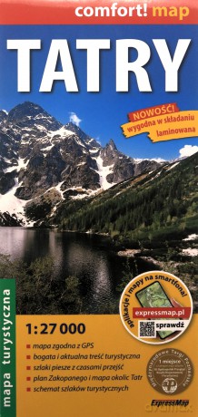 Comfort! map Tatry 1:27 000