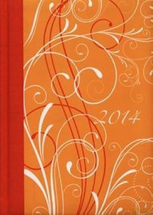 Kalendarz 2014 Glamour Pomarańczowy [KSIĄŻKA]