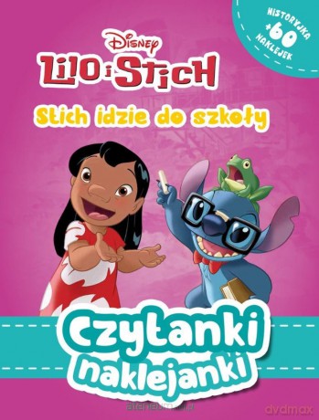 Czytanki naklejanki. Stitch idzie do szkoły - John Edwards [KSIĄŻKA]