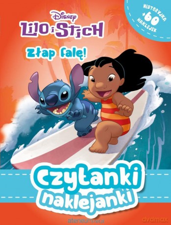 Czytanki naklejanki. Złap falę! - Monika Kiersnowska [KSIĄŻKA]