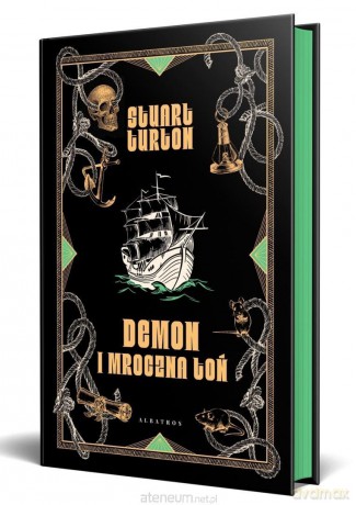 Demon i mroczna toń (barwione brzegi) - Stuart Turton [KSIĄŻKA]