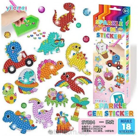 Diamentowa mozaika Sparkle dino