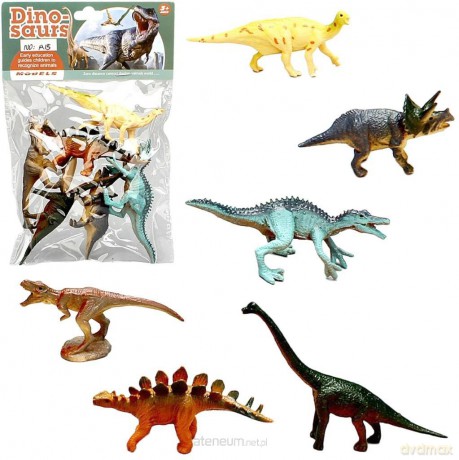 Dinozaury 6szt [FIGURKA]
