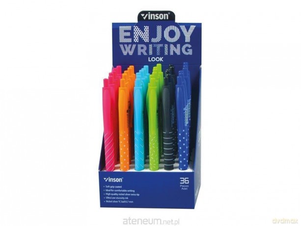 Długopis z wkładem olejowym 0,7mm (36szt)