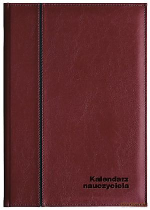 Kalendarz nauczyciela 2014/2015 w oprawie przeszywanej [KSIĄŻKA]