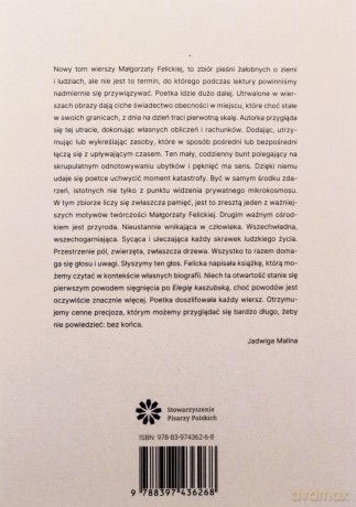 Elegia kaszubska z Protagonista i kilkoma... - Małgorzata Felicka [KSIĄŻKA]