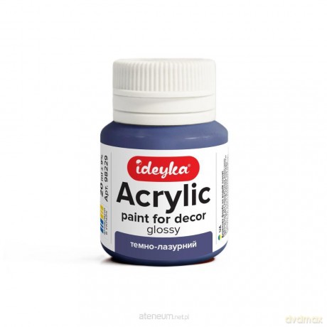 Farba akrylowa ciemnoniebieska 20ml