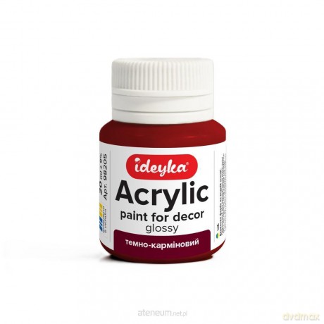Farba akrylowa Ciemny karmin 20ml