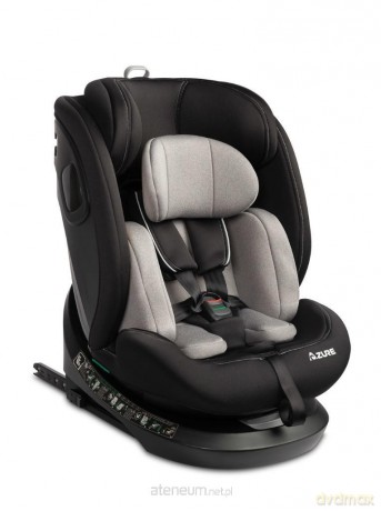 Fotelik Azure szary (40-150cm)