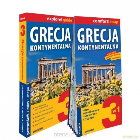 Grecja kontynentalna 3w1 [KSIĄŻKA]