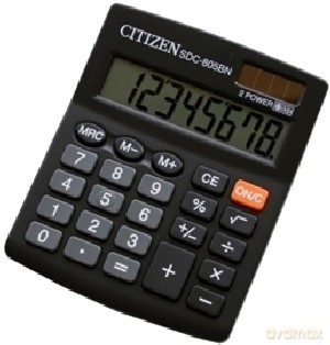 Kalkulator biurowy Citizen SDC- 805BN [SZKOŁA]