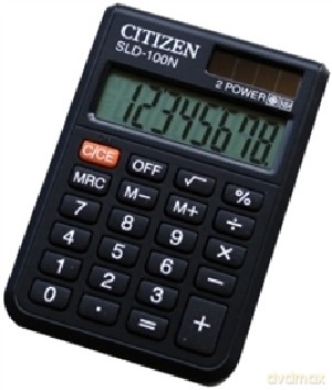 Kalkulator kieszonkowy Citizen SLD-100N [SZKOŁA]