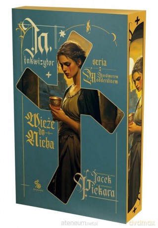 Ja, inkwizytor. Wieże do nieba (barwione brzegi) - Jacek Piekara [KSIĄŻKA]