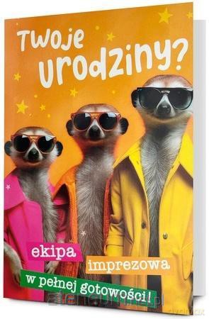 Karnet B6 Urodziny