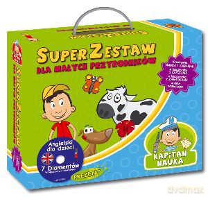 Kapitan Nauka. SuperZestaw dla małych przyrodników [KSIĄŻKA]