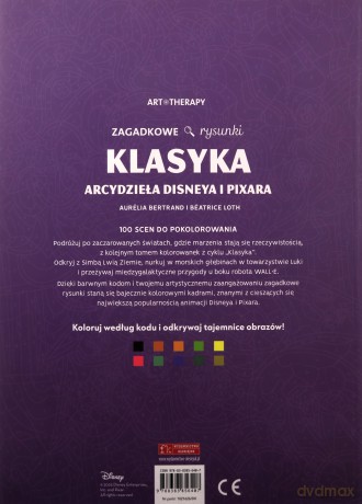 Klasyka. Disney kolorowanka antystresowa - Beatrice Loth, Aurelia Bertrand [KSIĄŻKA]
