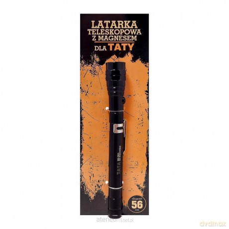 Latarka teleskopowa z magnesem dla Taty