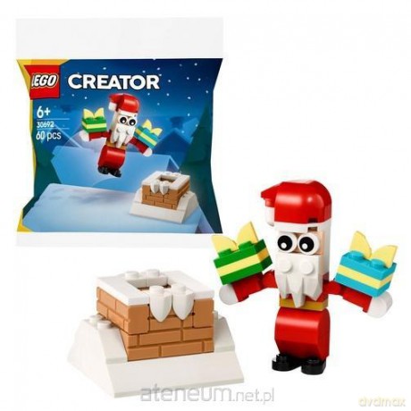 LEGO CREATOR Święty Mikołaj i komin (30692) [KLOCKI]