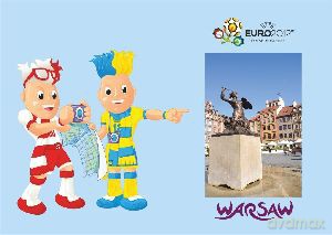 Karta EURO 2012 Warszawa [KSIĄŻKA]