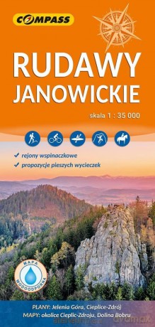 Mapa turystyczna - Rudawy Janowickie 1:35 000 lam