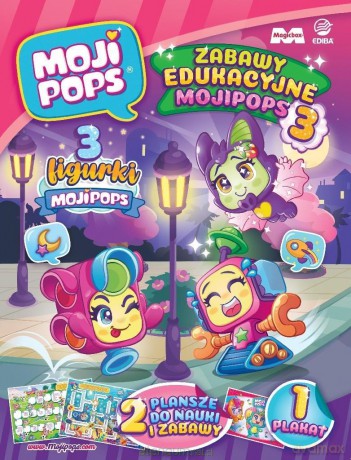 MojiPops Zabawy Edukacyjne cz.3 [KSIĄŻKA]