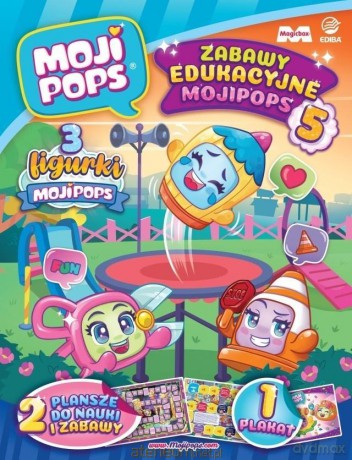 MojiPops Zabawy Edukacyjne cz.5 [KSIĄŻKA]
