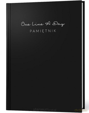 Pamiętnik one line a day. Dziennik notatnik journa