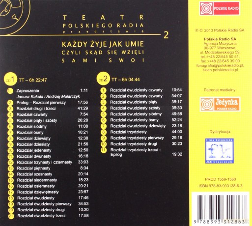 Każdy żyje jak umie, czyli Skąd się wzięli `Sami swoi`. Książka audio 2CD MP3 - Andrzej Mularczyk [Audiobook]