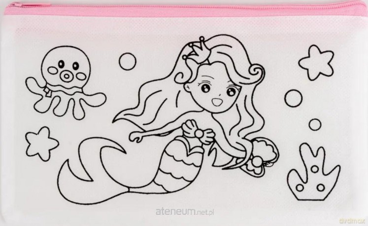 Piórnik etui Tinting mermaid